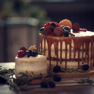 Berry Pastry Food Cake